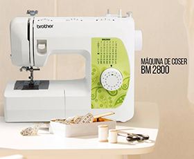 ¡MÁQUINA DE COSER BROTHER BM-2800!